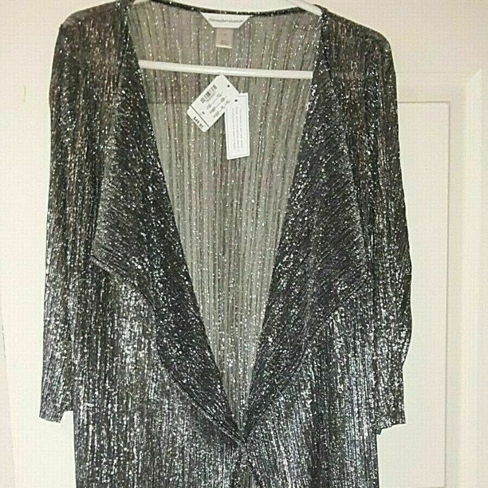NWT Christopher&Banks Matellica Long Past The Knee